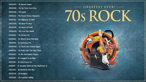 Top 50 Greatest Rock Songs 70's | Best Classic Rock Songs 70's| Rock Songs 70's Playlist 2018 ...