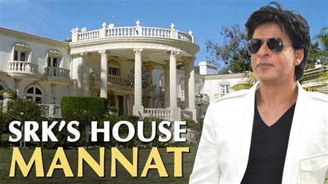 Shahrukh Khan's House Mannat - Celebrity Hotspots In Mumbai - YouTube