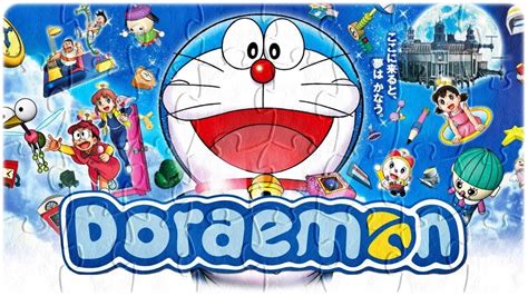 Doraemon Cartoon Puzzle Games For Kids | Doraemon Jigsaw Puzzle - YouTube