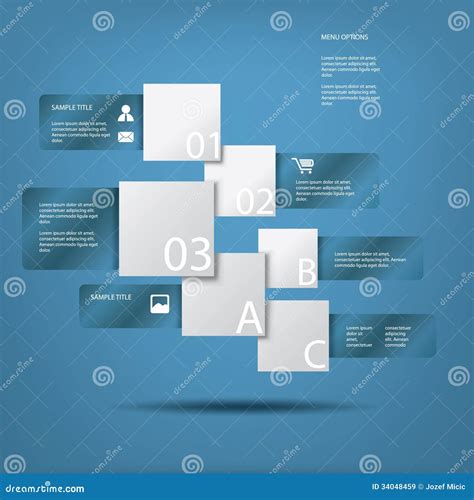 Menu options stock vector. Illustration of communication - 34048459