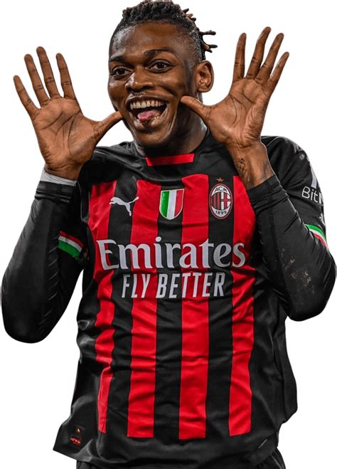 Rafael Leão Milan football render - FootyRenders