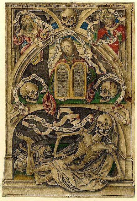 Allegory of The Transience of Life | Medieval art, Art, Skull art