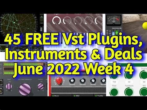 45 Best New Free Vst Effects Plugins, Vst Instruments, Sample Packs Released in June 2022 Week 4 ...