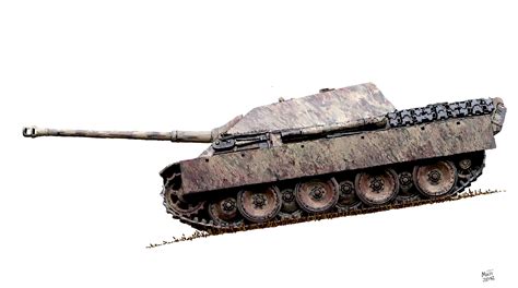 Jagdpanther Tank Destroyer World War 2 Fine Art Print - Etsy