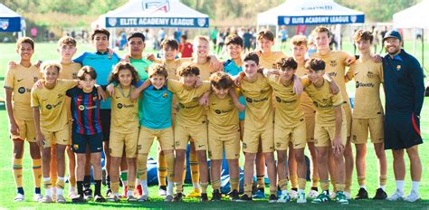 Three Barca Residency Academy Go Undefeated at Elite Academy Showcase