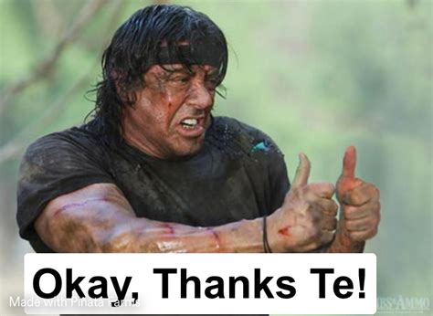 Thumbs Up Rambo Memes - Piñata Farms - The best meme generator and meme ...