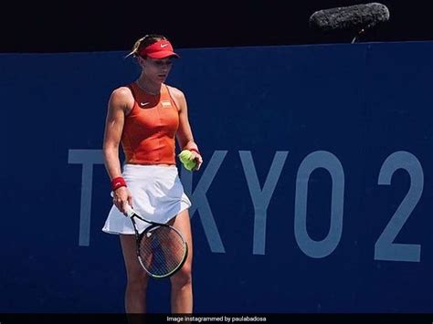 Tokyo Olympics: Spanish Tennis Paula Badosa Player Leaves Court In ...