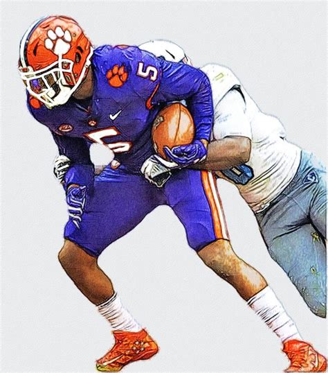 Tee Higgins Clemson Tigers Wallpapers - Wallpaper Cave