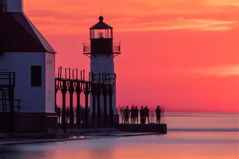 Lighthouse at St. Joseph, Michigan - Dave Poyzer