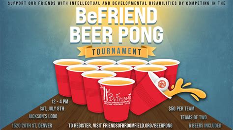 Beer Pong Tournament — FRIENDS