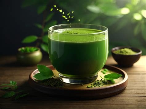 Premium AI Image | Japanese Matcha Tea