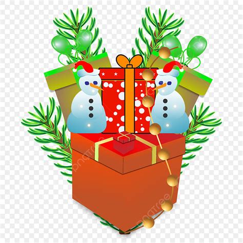 Gift Box Design Vector Hd PNG Images, Christmas Gift Box Transparent ...