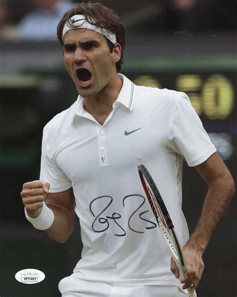 Sports Memorabilia Tennis Memorabilia Roger Federer signed autograph ...