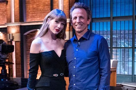 Seth Meyers says he was blown away by Taylor Swift writing 'the perfect “SNL” monologue'