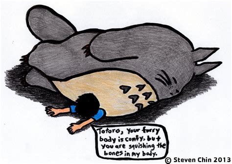 Totoro - Sleeping Problems by Rocket-Stevo on DeviantArt