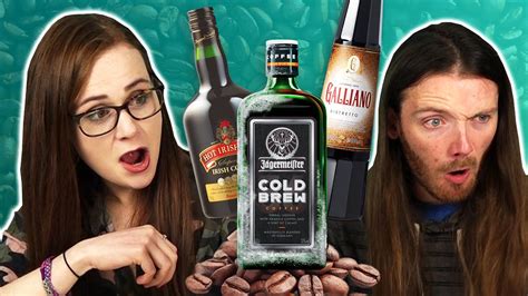 Irish People Try Coffee Alcohol - YouTube