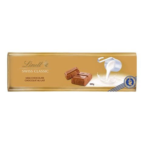 Lindt Gold Chocolate Bar - Milk - 300g | London Drugs