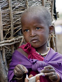 Maasai Child | Maasai child in traditional clothing and jewe… | Flickr
