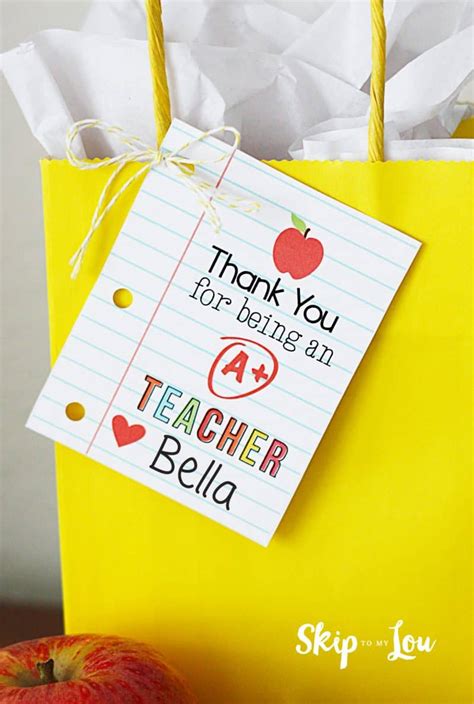 50 Cute Sayings for Teacher Appreciation Gifts for the BEST Teacher Gifts