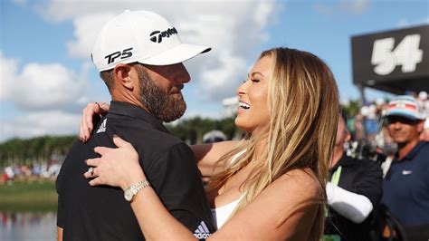 Dustin Johnson talks about back injury, suggests wife Paulina Gretzky ...