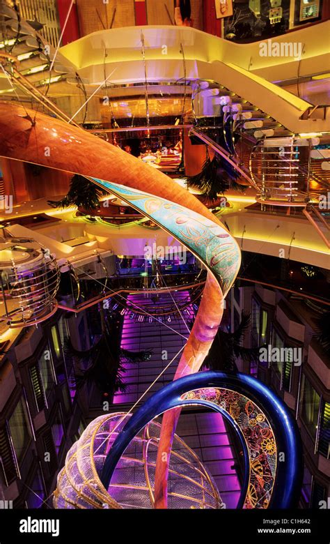 Explorer seas cruise ship interior hi-res stock photography and images - Alamy