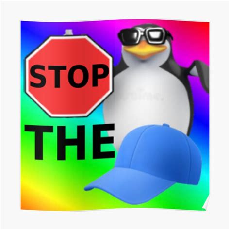 "Stop The Cap" Poster for Sale by Kev-kev | Redbubble