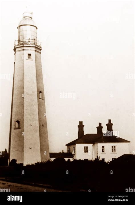 Withernsea Lighthouse, Victorian period Stock Photo - Alamy