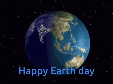 Happy Earth Day Spinning GIF - Happy Earth Day Spinning Space ...