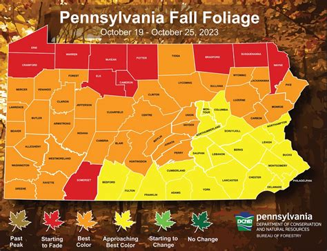 Fall foliage in much of Pa. reaching ‘brilliant crescendo’ this coming ...