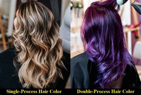 Single-Process Vs. Double-Process Hair Color: What's The Difference?