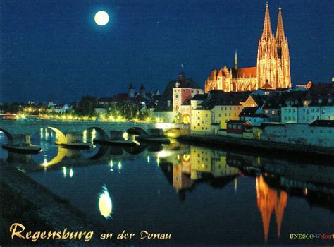 Moonlights UNESCO WHS Blog: Germany - Old town of Regensburg with Stadtamhof