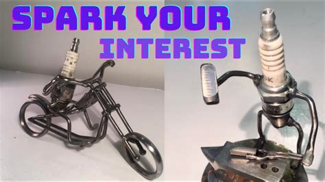 Spark your imagination/ spark plug art - YouTube