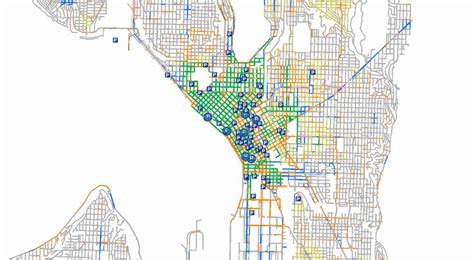 Seattle Department of Transportation: Seattle Parking Map | Seattle, Map, Interactive