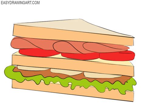 Sandwich Drawing