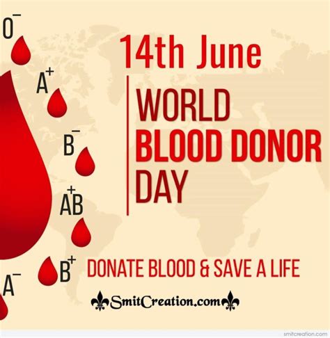 Blood Donation Day Quotes - 50 World Blood Donor Day Quotes Slogans That Will Motivate You To ...