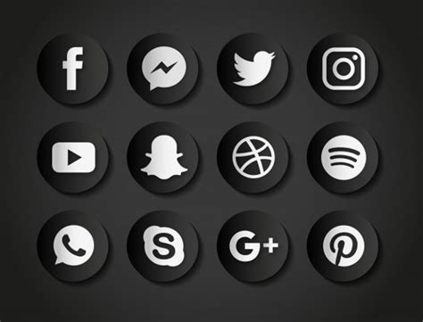 10+ Social Media Icons - PSD, Vector EPS Format | Free & Premium Templates