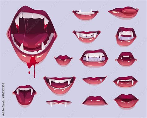 Vampire Teeth Cartoon