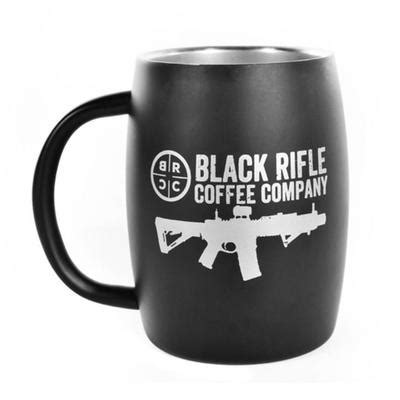 Bullseye North | Black Rifle Coffee Company Stainless Steel Black Mug