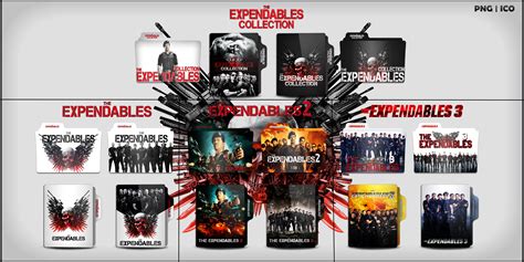 The Expendables Collection Folder Icon Pack by OMiDH3RO on DeviantArt