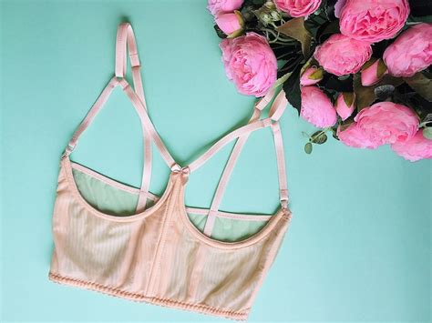 Open Cup Bra Cupless Bralette Ouvert Bra Harness Strappy - Etsy