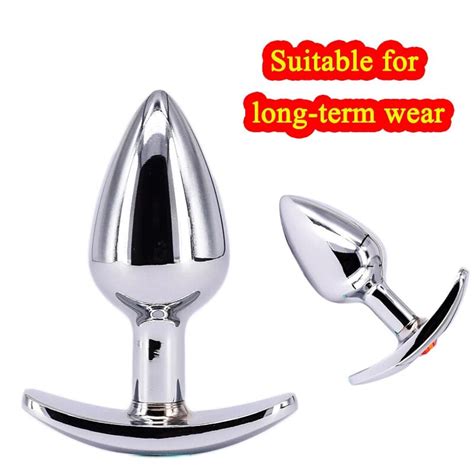 Metal Butt Plug Small Steel Anal Plug For Women Sex Toys Buttplug With ...