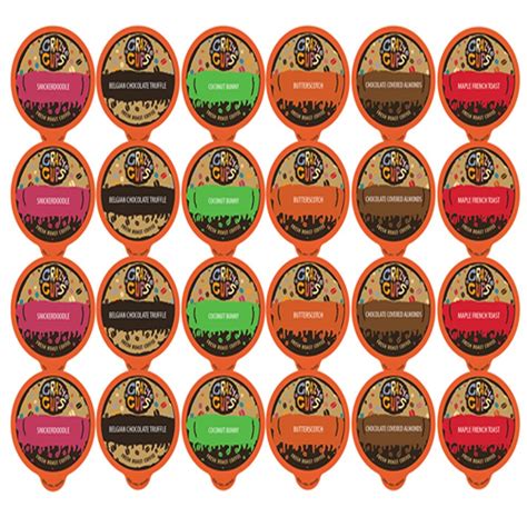 Crazy Cups Flavored Coffee, for the Keurig K Cups 2.0 Brewer, Dessert ...