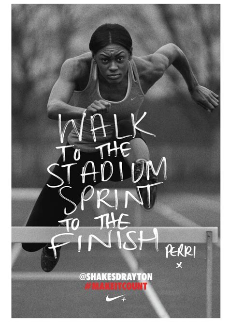 Nike | Track quotes, Track and field, Running track