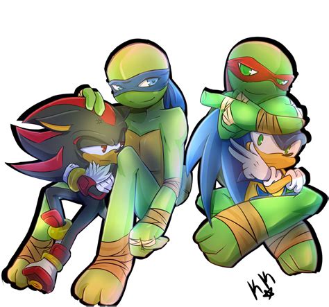 Crossover Time ~ Sonic x TMNT by KaoMaou on DeviantArt