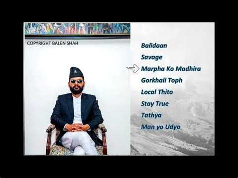 Balen Shah Songs Collection 2023 || Jukebox || Collection || Best hits of Balen Shah - YouTube