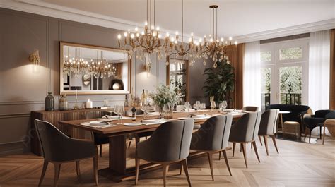 4 Elegant Dining Rooms For The Family Dinner Background, Large Dining Room Pictures, Dining Room ...