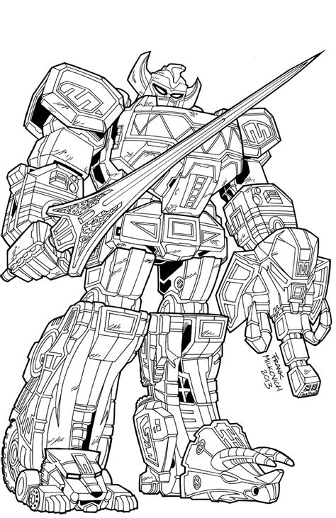 Megazord Coloring Pages at GetColorings.com | Free printable colorings ...