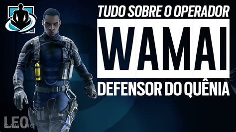 WAMAI - Armas, loadout, velocidade: tudo sobre o novo operador de defesa do Rainbow Six Siege ...