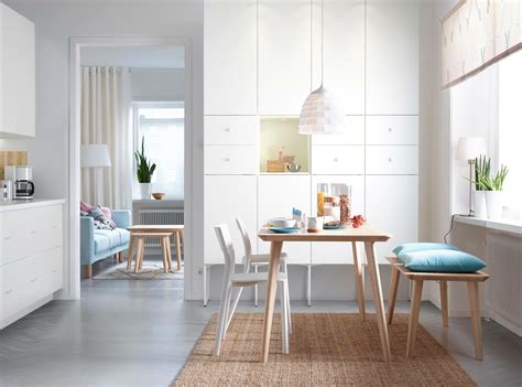 Wood Ikea White Dining Table, Ikea Dining Room Furniture, Ikea Small Table, Dining Table With ...