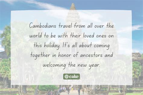 What's Cambodian (Khmer) New Year? Date & Traditions | Cake Blog | Cake ...